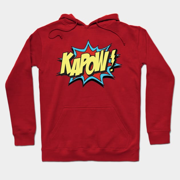 Kapow ! Hoodie by ndmdigital